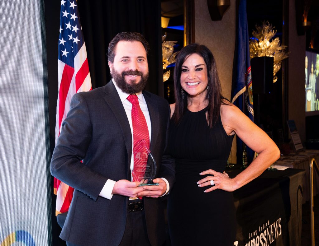 Scott Chirls - SterlingRisk CIO Inducted into the Long Island Business News '40 Under 40' Class of 2020